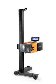 Electronic Headlight Adjustment Stand eLight ONED, with a rotating screen