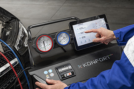 Texa Konfort 760 Touch (R134A or R1234yf) Air Conditioning Station